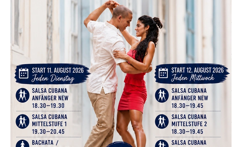 Event-Image for 'Salsa Kurse con Juan y Alessia im Kessel Haus Pearl Event'