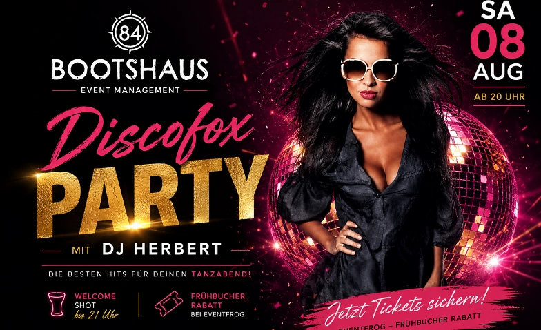 Discofox Party im Bootshaus 84