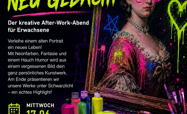 Paint in the Dark - Alte Meister neu gedacht.