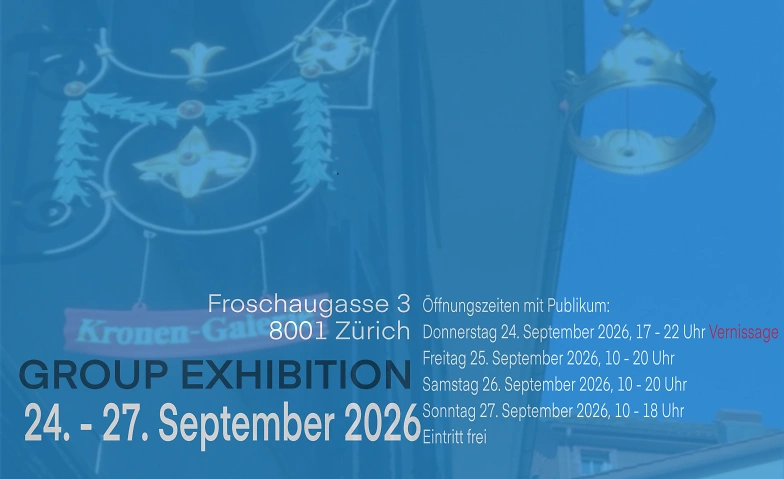 Event-Image for 'ARTdeSUISSE Z&uuml;rich Herbstausgabe 2026, Gruppenausstellung'