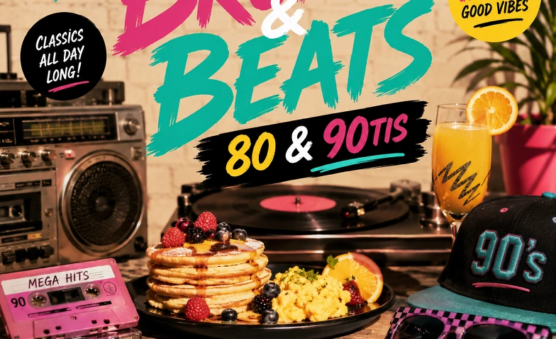 Brunch and Beats 80 & 90tis 10.00-16.00