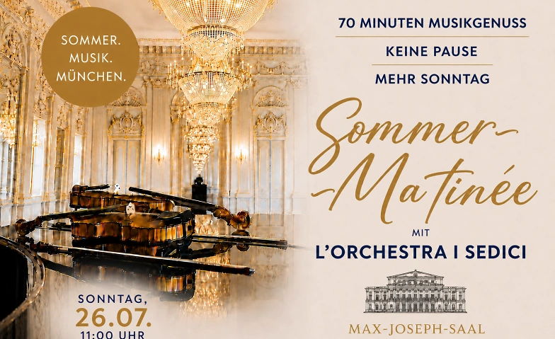 Sommer-Matinée mit LOrchestra I Sedici