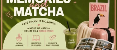 Event-Image for 'Caf&eacute; Limani x Morango: Memories & Matcha'
