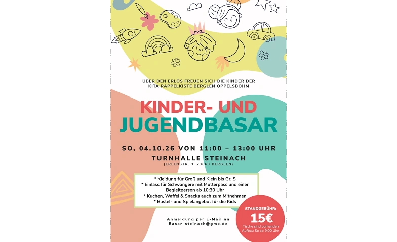KINDER- UND JUGENDBASAR