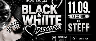 Event-Image for 'BLACK & WHITE DISCOFOX'