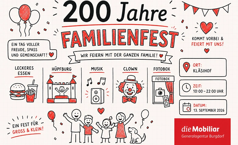 Familienfest 200 Jahre Mobiliar