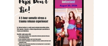 Event-Image for 'HIPS DON&rsquo;T LIE  A somatic stress & trauma release experience'