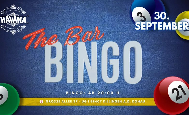 Event-Image for 'Bingo-Night - das Original @ Havana'