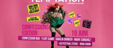 Event-Image for 'Temptation Confessions Edition, 19.6. w/ Dahlia Danger, Prid'