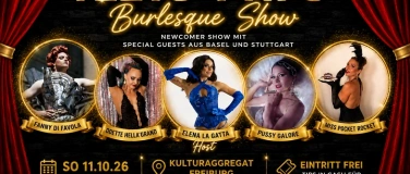 Event-Image for 'Burlesque Show Freiburg &ndash; Teets 4 Tips am 11. Oktober 2026'
