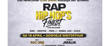 Event-Image for 'Rap Hip Hop S Finest Sa18April SGwoelb'