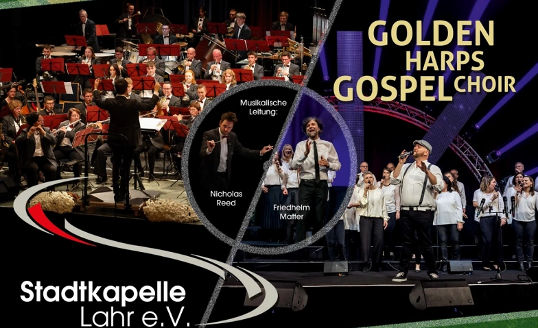 "Freundschaftsspiel" - Konzert Stadtkapelle und Golden Harps