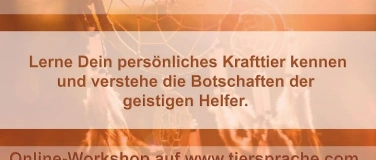 Event-Image for 'Entdecke dein Krafttier &ndash; Online‑Workshop'