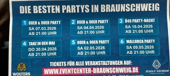 Event organiser of &Uuml; 40 Tanzparty mit Supertalent live &Uuml;berraschung