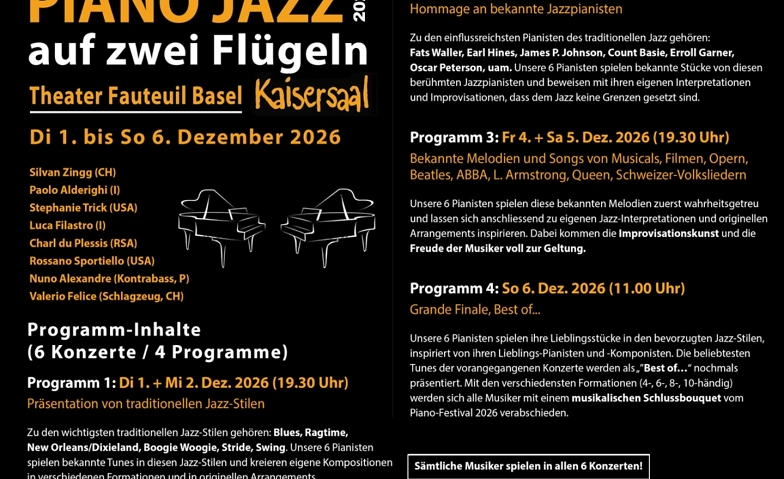 Event-Image for 'Silvan-Zingg-Trio & G&auml;ste'