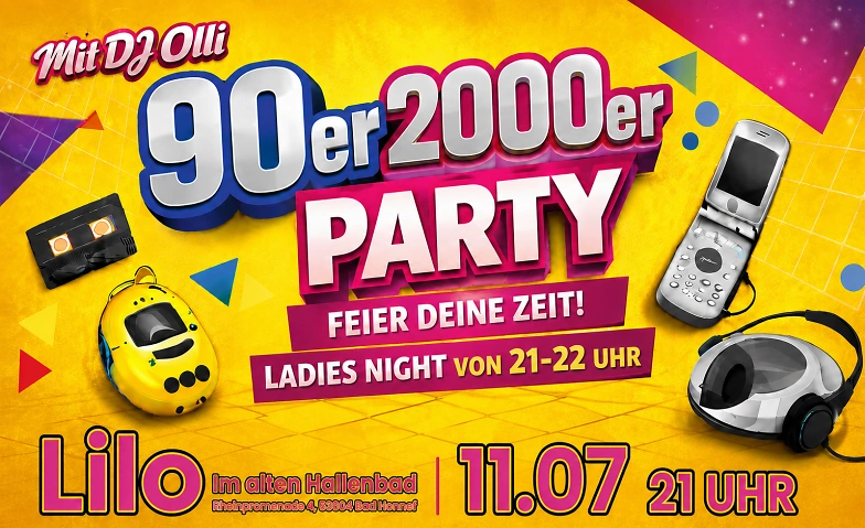 90er & 2000er Party im Lilo Bad Honnef mit DJ Olli