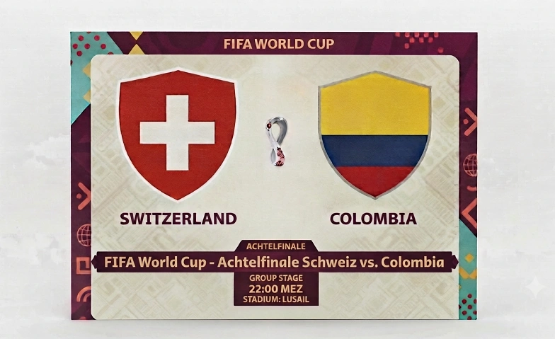 Public Viewing: Achtelfinale – Schweiz vs. Kolumbien
