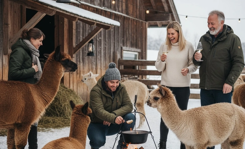 Event-Image for 'Fondue inmitten Alpakas - Sch&ouml;nenberg ZH'
