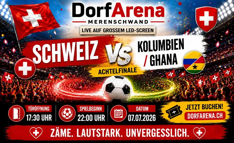 FIFA WM 2026 - Schweiz - Kolumbien/Ghana
