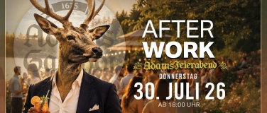 Event-Image for 'After Work Party - Feierabend in Adams Gasthof'