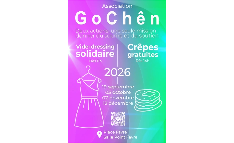 Association GoChên Vide-dressing solidaire