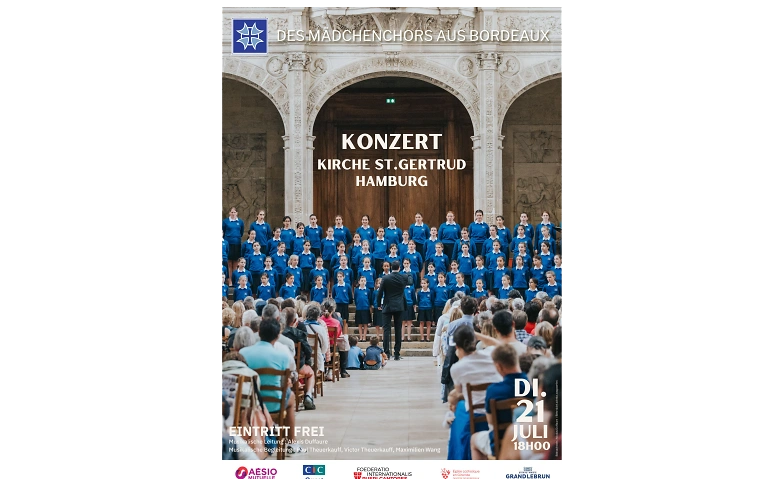 DES MADCHENCHORS AUS BORDEAUX KONZERT