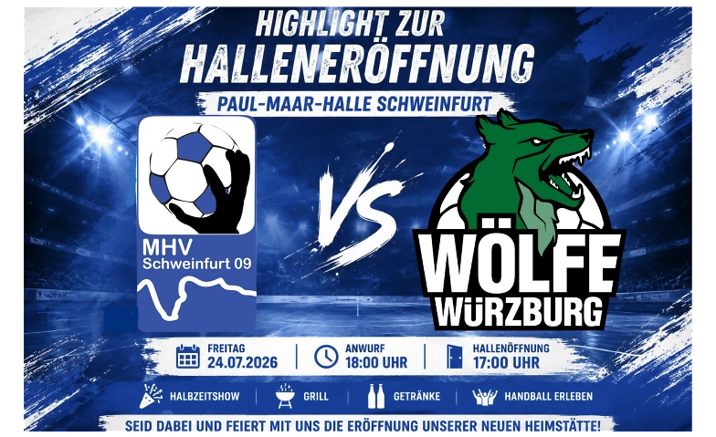 Eröffnungsspiel vs. Wölfe Würzburg