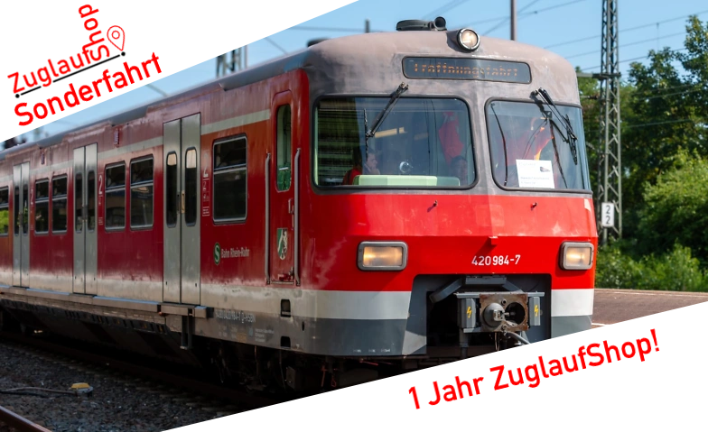 Sonderfahrt  ZuglaufShop GeburtstagsExpress  1 Jahr ZLS