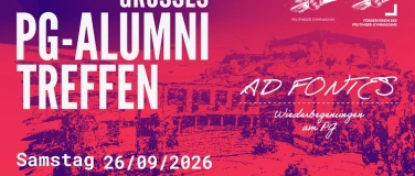 Event-Image for '&raquo;Ad fontes&laquo; - GROSSES PG-ALUMNITREFFEN 2026'