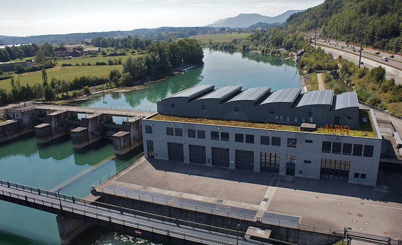 Flusskraftwerk Ruppoldingen