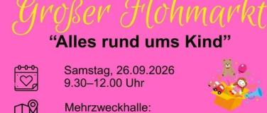 Event-Image for 'Kindersachen-Flohmarkt &bdquo;Rund ums Kind&ldquo;'