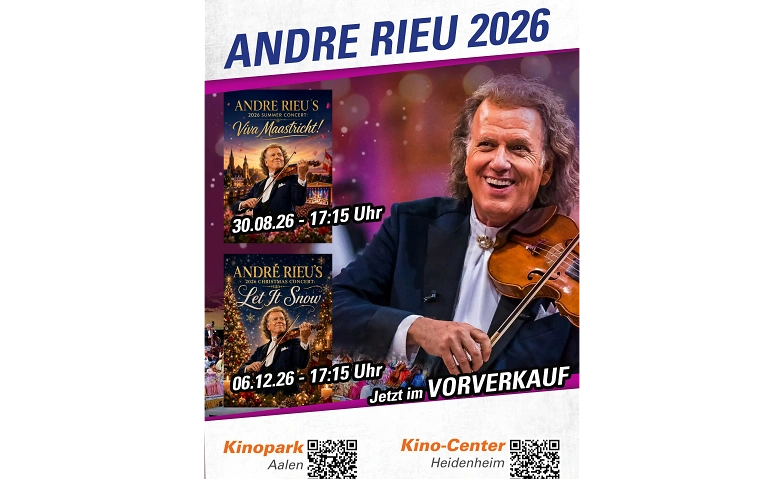ANDRÉ RIEU’S 2026 CHRISTMAS CONCERT: LET IT SNOW in Heidenheim an der ...
