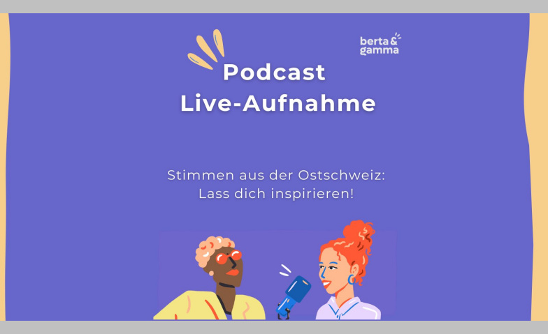 Auf ein Gespräch mit...: Live-Podcast