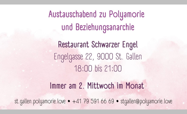 Austauschabend zu Polyamorie und Beziehungsanarchie