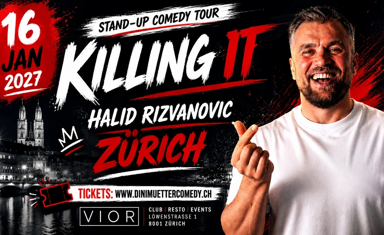 StandUp Comedy: Halid TV - Killing it