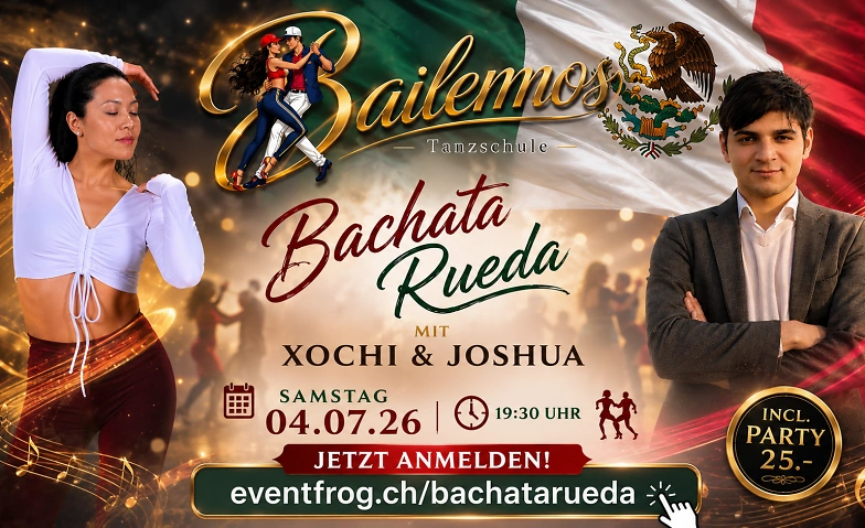 Bachata Rueda mit Xochi & Joshua