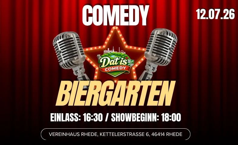 Event-Image for 'Dat is Comedy - Open Air im Arbeiterverein'