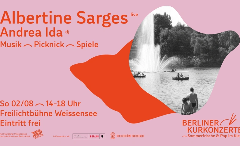 Sommerfrische und Pop im Kiez mit Albertine Sarges