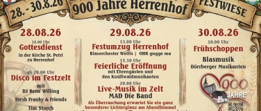 Event-Image for 'Festveranstaltung 900 Jahre Herrenhof'