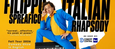 Event-Image for 'Filippo Spreafico • Italian Rhapsody • Comedy in English'