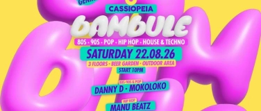 Event-Image for 'Bambule (80s, 90s, Pop, Hip Hop, House & Techno)'