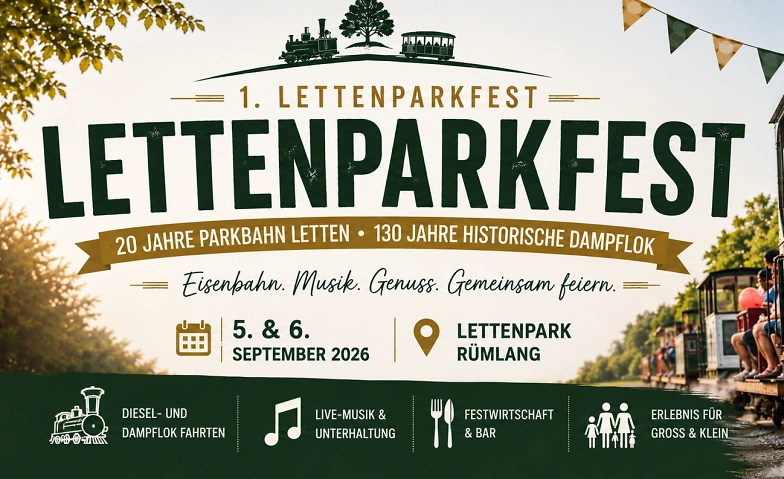 1. Lettenparkfest Billets