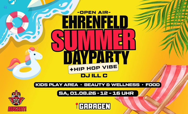 Ehrenfeld Summer Dayparty 2026 — Open Air präsentiert von Au
