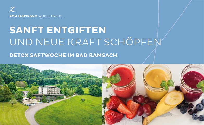 Sanft entgiften & neue Kraft schöpfen im Fastenhotel