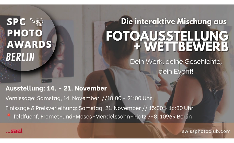 SPC Photo Awards Berlin November 2026, Kunst & Ausstellungen / Ausstellung, Feldfünf
