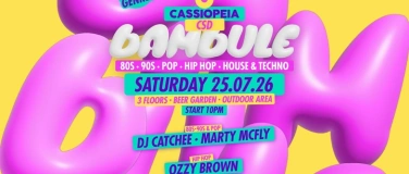 Event-Image for 'CSD Bambule (80s, 90s, Pop, Hip Hop, House & Techno)'
