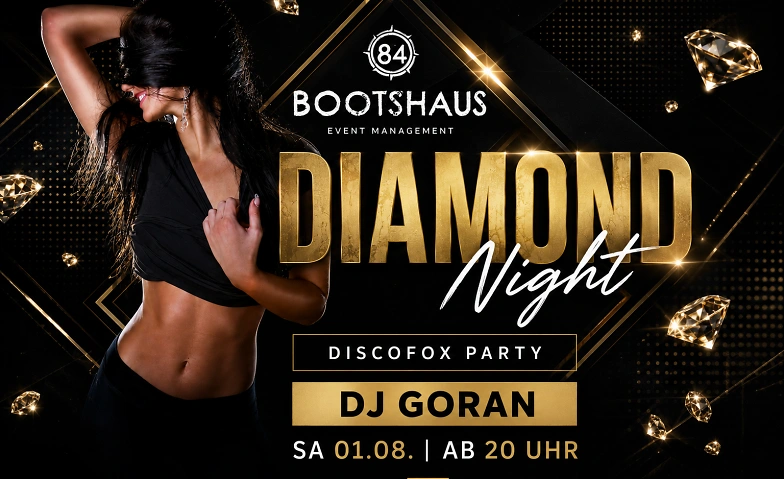 DIAMOND NIGHT im Bootshaus 84