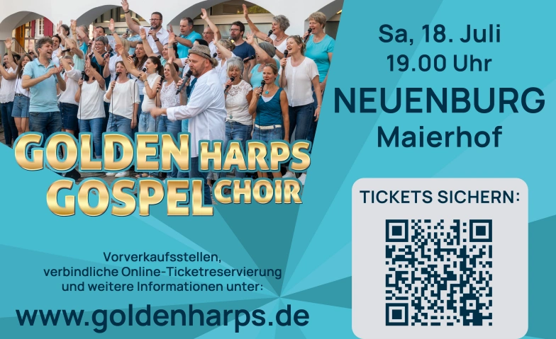 Gospelkonzert mit GOLDEN HARPS Gospel Choir