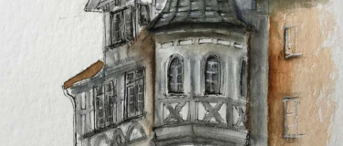 Event-Image for 'Begegnungen mit einer Stadt &ndash; Ausstellung von Beatrice Hinde'