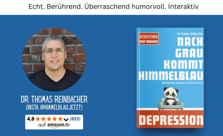 Event-Image for 'Depression-unplugged interaktive Mut-mach Lesung'